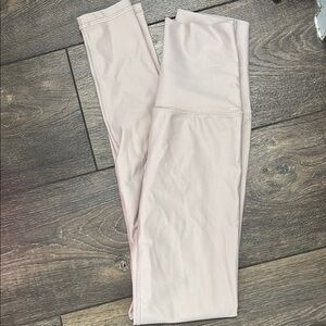 Offline Aerie Light Pink/Tan colored leggings